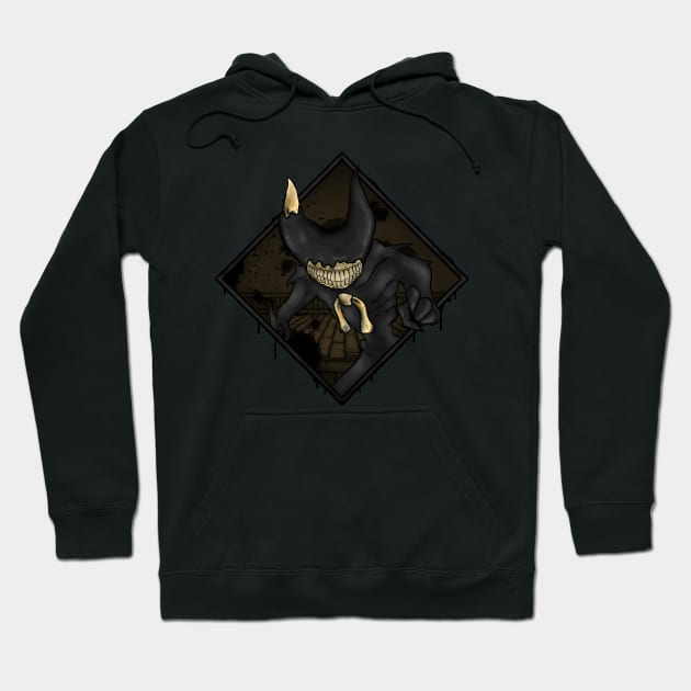 BATIM BATDR Bendy new ink demon art Hoodie by Renovich